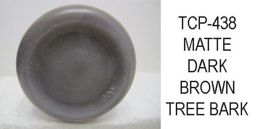 Tru Color TCP - 438 Matte Dark Brown, Tree Bark, Paint 1 ounce - House of Trains