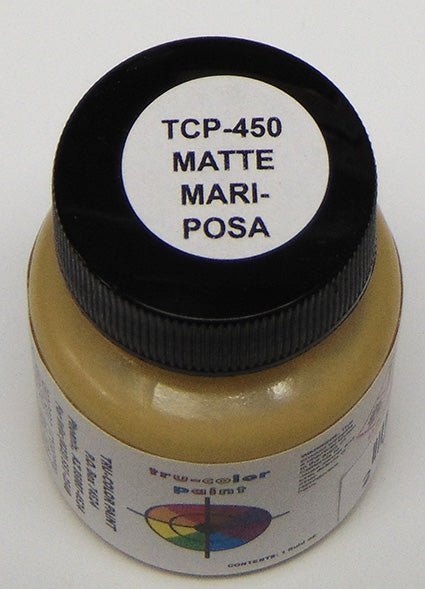 Tru Color TCP - 450 Matte Mariposa Structure Exterior Wall, Paint 1 ounce, - House of Trains