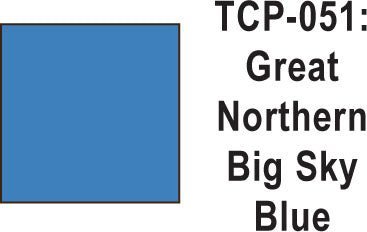 Tru Color TCP - 51 Great Northern Big Sky Blue 1 ounce - House of Trains