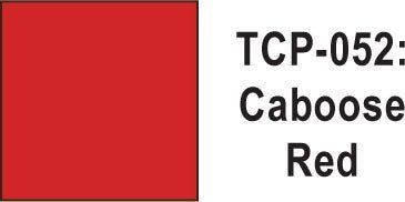 Tru Color TCP - 52 Caboose Red Paint 1 ounce - House of Trains