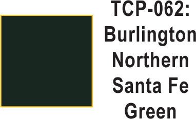 Tru Color TCP - 62 BNSF Green Paint 1 ounce - House of Trains