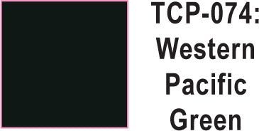 Tru Color TCP - 74 Western Pacific Green Paint 1 ounce - House of Trains