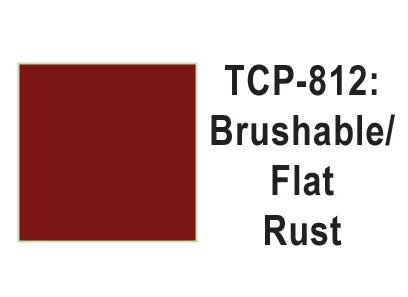 Tru Color TCP - 812 Flat Rust Paint 1 Fluid Ounce - House of Trains