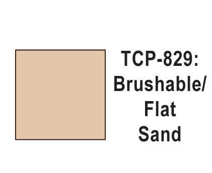 Tru Color TCP - 829 Flat Sand Paint 1 Fluid Ounce - House of Trains