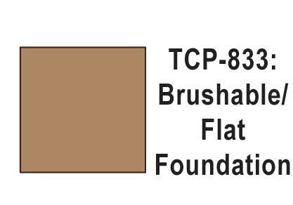 Tru Color TCP - 833 Flat Foundation Paint 1 Fluid Ounce - House of Trains