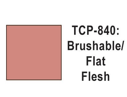 Tru Color TCP - 840 Flat, Brushable Flesh Paint 1 Fluid Ounce - House of Trains
