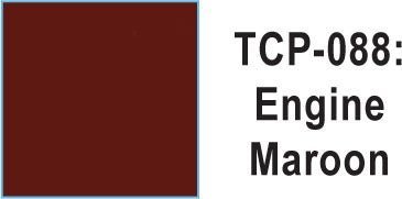 Tru Color TCP - 88 Engine Maroon Paint 1 ounce - House of Trains