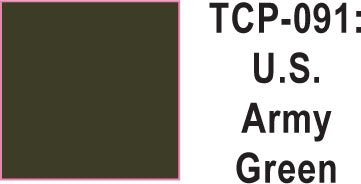 Tru Color TCP - 91 U.S. Army Green Paint 1 ounce - House of Trains