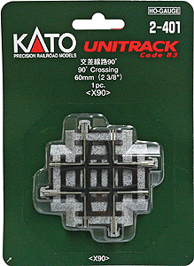 Kato 2-401 2-3/8" 90 Deg Crossing
