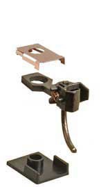 Kadee 24 HO Plastic Coupler, 1/4" (short) Underset Shank