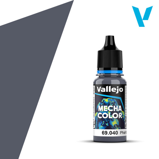 Vallejo 69.040 Mecha Color, Phantom Grey Paint, 0.6 fl oz, 18ml.