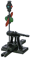 Caboose Industries 204S HO High Level Switch Stand, Sprung
