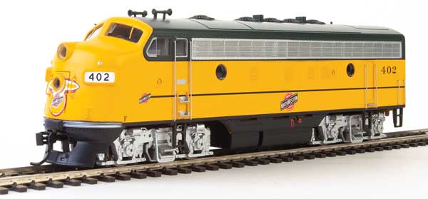 Walthers 910 - 19948 HO, EMD F7AB, ESU Loksound, Chicago North Western, CNW, 402, 411 - House of Trains