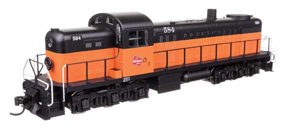 Walthers 910 - 20714 HO, Alco RSC - 2, ESU Sound and DCC, MILW 584 - House of Trains
