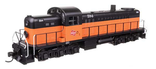 Walthers 910 - 20714 HO, Alco RSC - 2, ESU Sound and DCC, MILW 584 - House of Trains