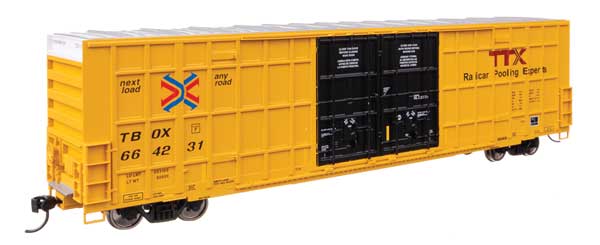 Walthers 910 - 3116 HO, 60' High Cube Boxcar, TBOX 664231 - House of Trains