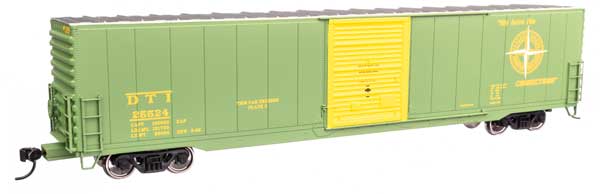 Walthers 910 - 3364 HO, 60' PS Auto Parts Boxcar, DTI, 25524 - House of Trains