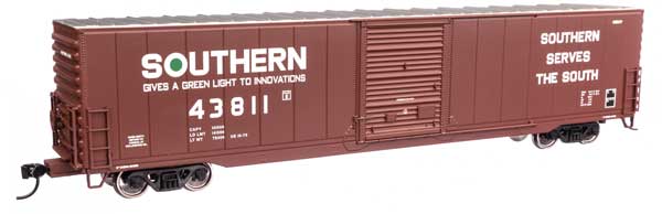 Walthers 910 - 3371 HO, 60' PS Auto Parts Boxcar, SOU, 43811 - House of Trains