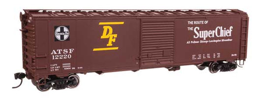 Walthers 910 - 46501 HO, 50' AAR Single Door Boxcar, ATSF 12220 - House of Trains