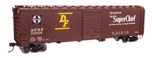 Walthers 910 - 46503 HO, 50' AAR Single Door Boxcar, ATSF 12226 - House of Trains