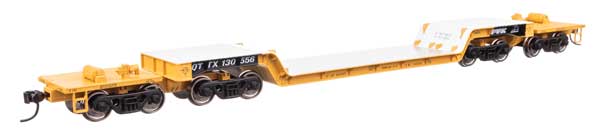 Walthers 910 - 50237 HO, 81' 8 - Axle Depressed Center Flat Car, QTTX 130556 - House of Trains