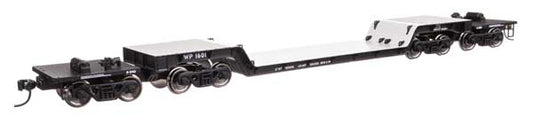 Walthers 910 - 50244 HO, 81' 8 - Axle Depressed Center Flat Car, WP 1601 - House of Trains