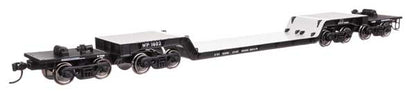 Walthers 910 - 50245 HO, 81' 8 - Axle Depressed Center Flat Car, WP 1602 - House of Trains