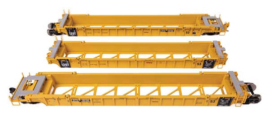 Walthers 910 - 55827 HO, 53' NSC Articulated 3 - Unit Well Car, DTTX 785786 - House of Trains
