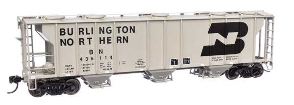 Walthers 910-7044 HO, 50' PS-2 2893 Covered Hopper, BN, 435114 - House of Trains