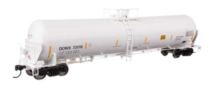 Walthers 920 - 100766 HO, 55' Trinity Modified 30k Tank Car, DOWX 73178 - House of Trains