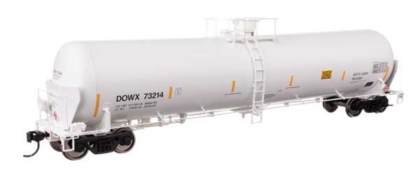 Walthers 920 - 100767 HO, 55' Trinity Modified 30K Tank Car, DOWX 73214 - House of Trains