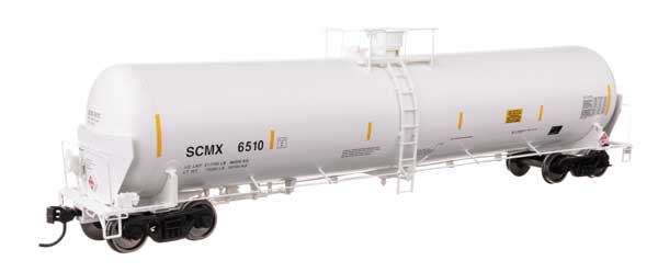 Walthers 920 - 100781 HO, 55' Trinity Modified 30K Tank Car, SCMX 6510 - House of Trains