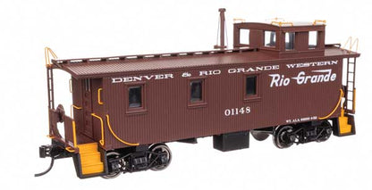 Walthers 920-103259 HO, 30' GTW Style Caboose, DRGW 01148 - House of Trains