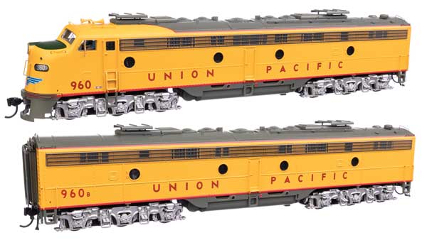 Walthers 920 - 42954 HO, EMD E9A,B Set, Loksound, UP, 960, 960B - House of Trains