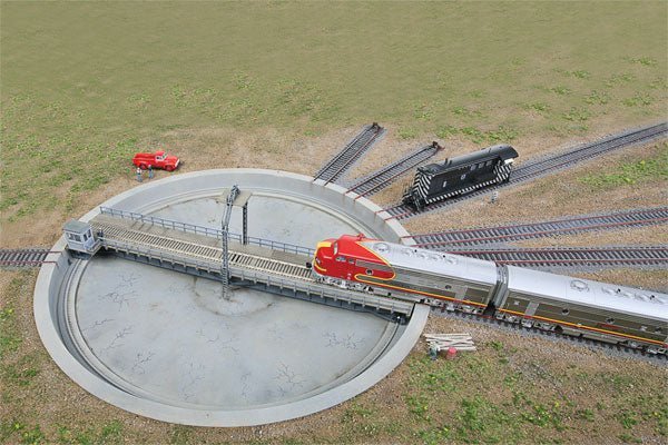 Walthers 933 - 2851 HO 110' Turntable, Motorized, with DCC - House of Trains
