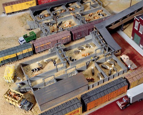 Walthers 933 - 3047 HO, Stock Yards, 2 Pens - House of Trains