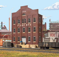 Walthers 933 - 3183 HO Plant No. 4 "Background Building" Kit - House of Trains