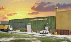 Walthers 933 - 3191 HO, Lauston Shipping, Background Building - House of Trains