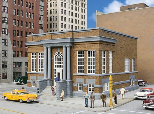Walthers 933 - 3493 HO, Public Library, Three Colors and Clear Plastic - House of Trains