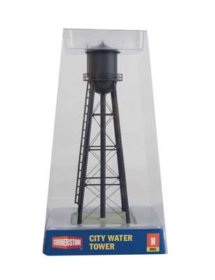 Walthers 933 - 3832 N, Cornerstone City Water Tower - Assembled - House of Trains