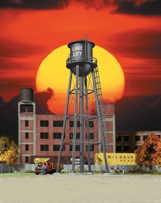Walthers 933 - 3832 N, Cornerstone City Water Tower - Assembled - House of Trains