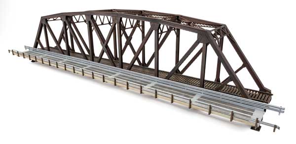 Walthers 933 - 4523 HO, Cornerstone Truss Railroad Bridge with Roadway - House of Trains