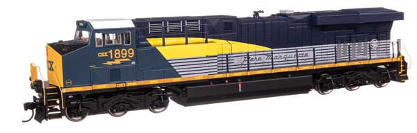 Walthers Mainline 910 - 10227 HO, GE ES44AC Evolution Series, GEVO, Diesel Locomotive, DCC READY, CSX Heritage Pere Marquette, CSX 1899 - House of Trains