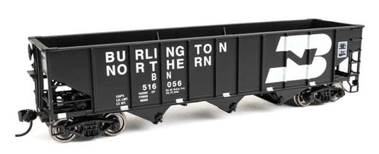 Walthers Mainline 910 - 56705 HO, 40' AAR 70 Ton 3 - Bay Open Hopper, Burlington Northern, BN 516056 - House of Trains