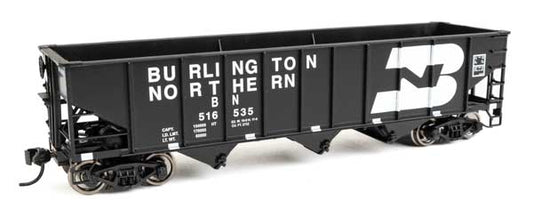 Walthers Mainline 910 - 56706 HO, 40' AAR 70 Ton 3 - Bay Open Hopper, Burlington Northern, BN 516535 - House of Trains