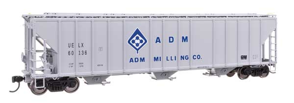 Walthers Proto 920 - 106170 HO, 55' Evans 4780 Covered Hopper, ADM Milling, UELX 60136 - House of Trains