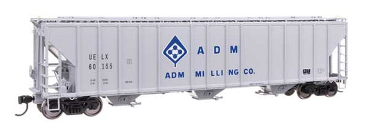 Walthers Proto 920 - 106171 HO, 55' Evans 4780 Covered Hopper, ADM Milling, UELX 60155 - House of Trains