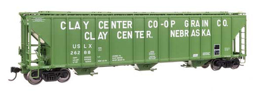 Walthers Proto 920 - 106183 HO, 55' Evans 4780 Covered Hopper, Clay Center CO - OP Grain Co. USLX 26288, Clay Center, Nebraska - House of Trains