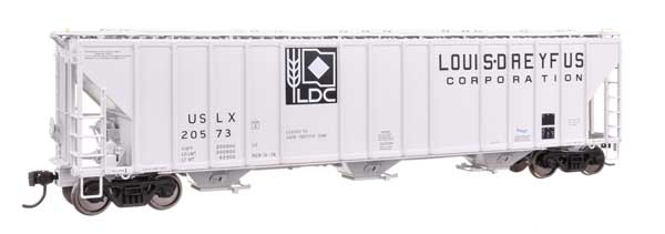 Walthers Proto 920-106199 HO, 55' Evans 4780 Covered Hopper, Louis Dreyfus Corporation, USLX 20573 - House of Trains