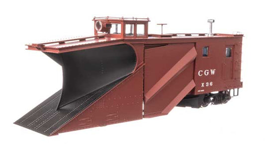 Walthers Proto 920 - 110032 HO, Russell Snowplow, CGW, X36 - House of Trains